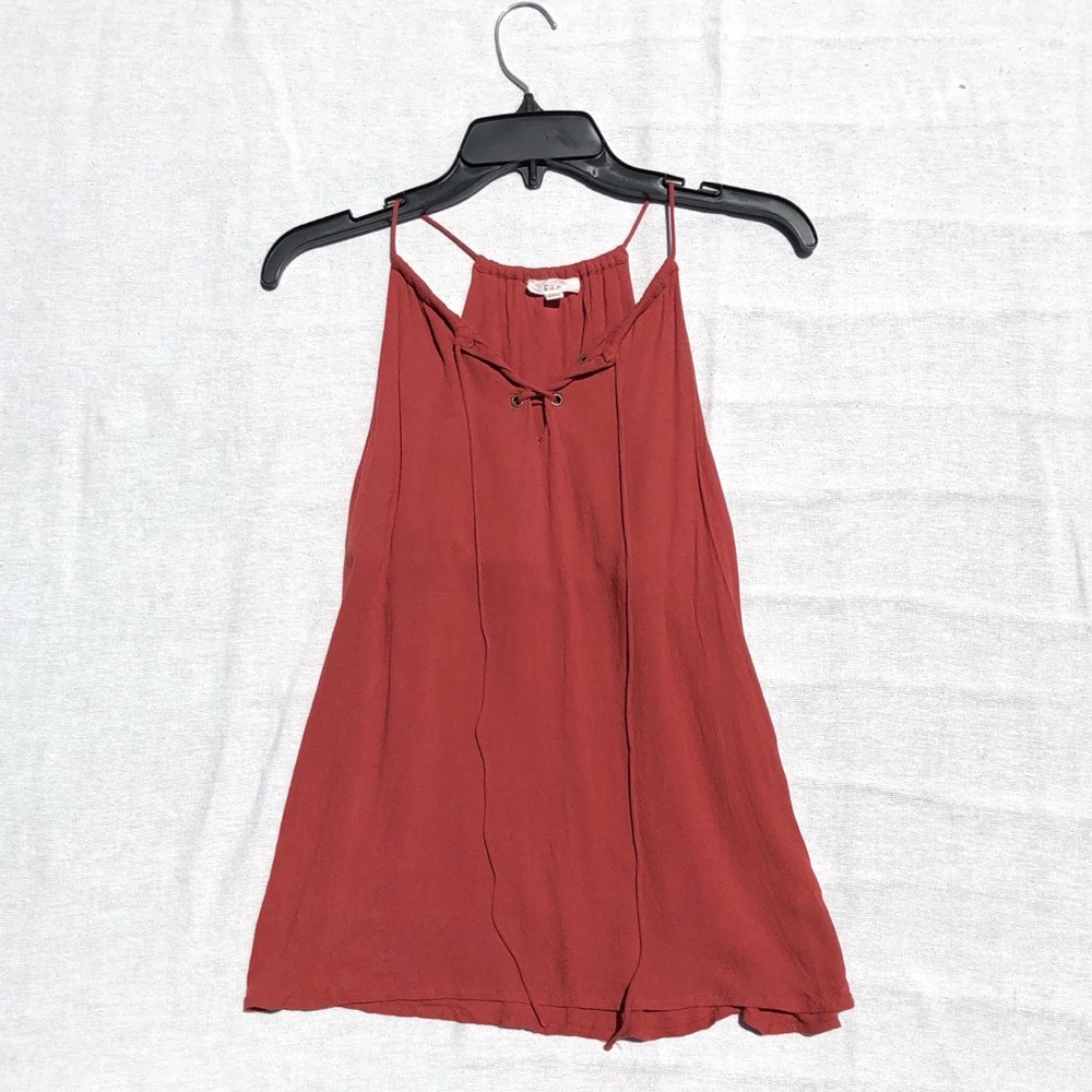 ✨Burnt Orange Boho Tank Top!